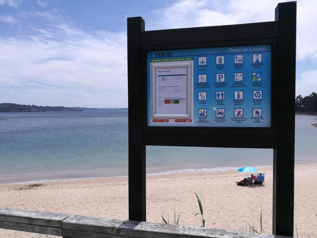 페레올 Casa A Pie De Playa De Carino Doninos 빌라 외부 사진