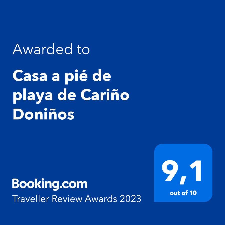 페레올 Casa A Pie De Playa De Carino Doninos 빌라 외부 사진