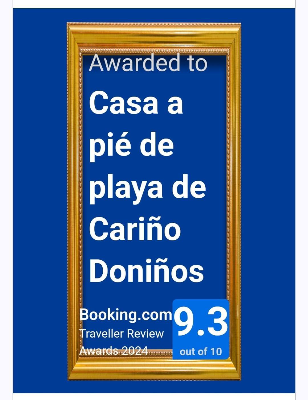 페레올 Casa A Pie De Playa De Carino Doninos 빌라 외부 사진